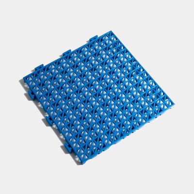 Loseta calada PVC 33x33x2 azul oscuro-SUELOS/PAREDES PLASTICO