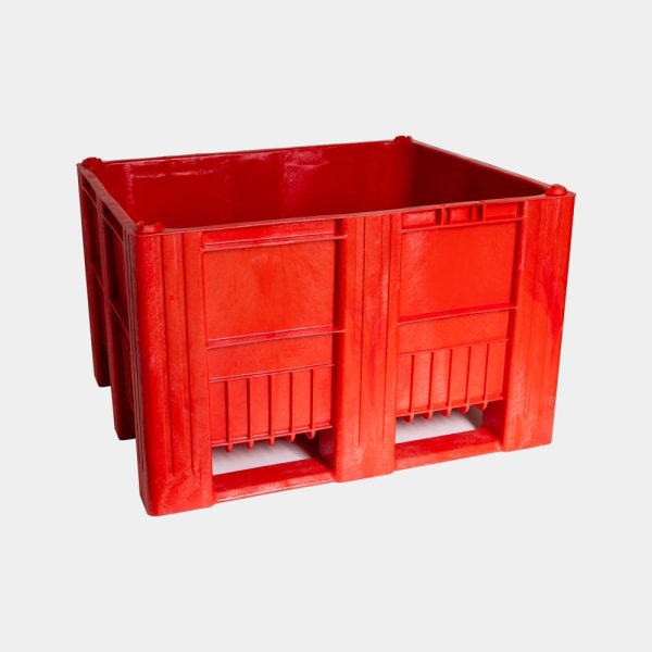 Paletbox 610 lt 120x100x74 rojo-DEPOSITOS y CONTENEDORES