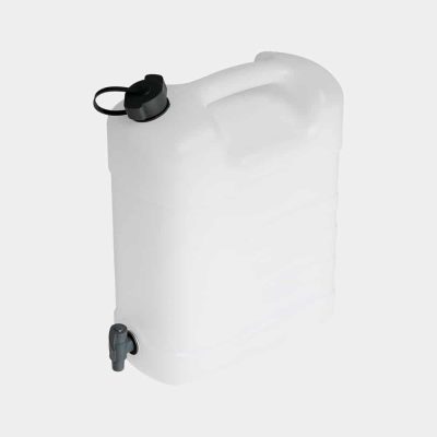 Bidón  15 lts. agua c/grifo blanco-BIDONES